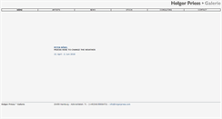 Desktop Screenshot of holgerpriess.com